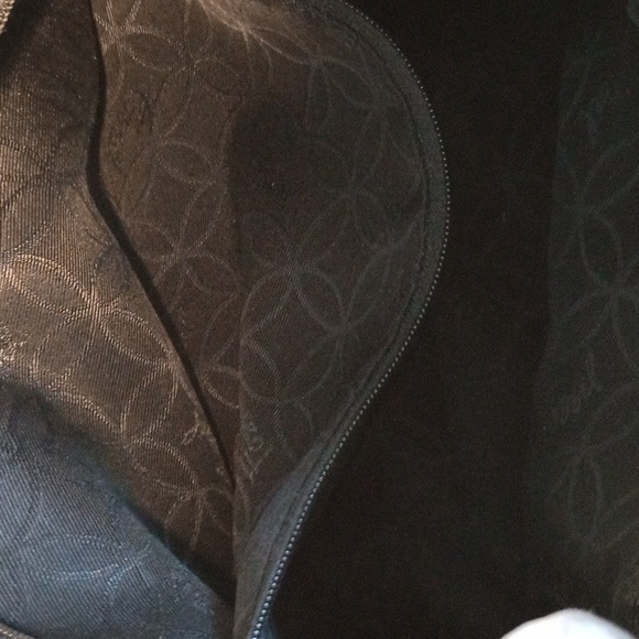 Fossil black pebble leather shoulder bag 75082 - Picture 7 of 11